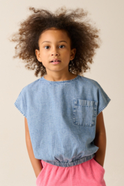 Tumble n dry shirt mirtillo denim light 74