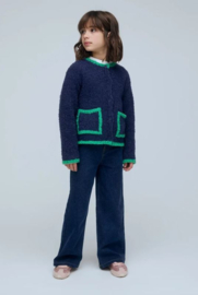 Compania fantastica vest navy green 19