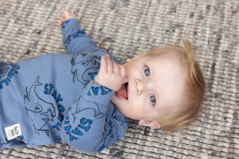 Feetje pyjama willy walrus blauw