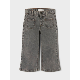 Lil' Atelier jeans bella light grey denim 394