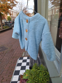BADSTOF VESTJE - BABY BLUE