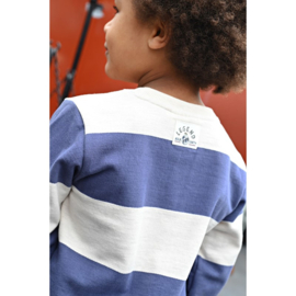 Sturdy sweater streep blue 111