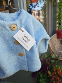 Badstof vestje - BABY BLUE