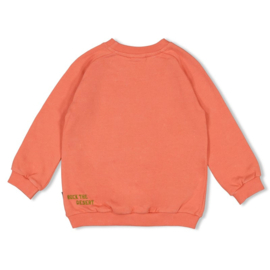 Sturdy sweater orange coral cactus 67