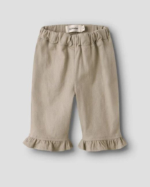 Lil' atelier baby broekje doreen oxford tan 24