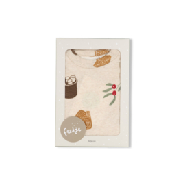 Feetje limited edition pyjama cosy cookie off white melange