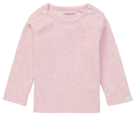 Noppies longsleeve rib rose natal 16