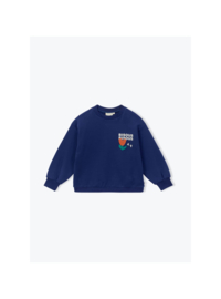Arsene & les pipelettes girl sweater marine 104