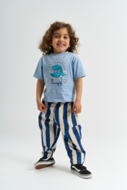 The new mini broek silas true blue striped 192