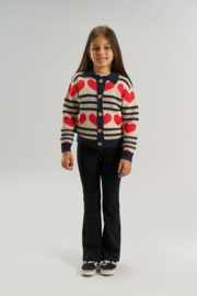 The new vest knit vallie gardenia striped 02