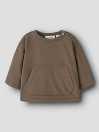 Lil' atelier baby sweater london teak 134