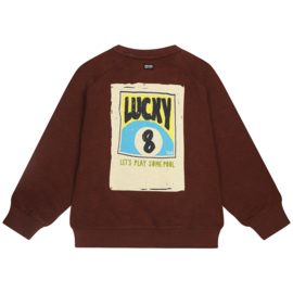 Tumble n dry sweater aldrige bitter chocolate 130