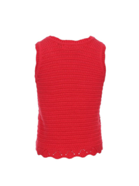 Looxs little gehaakte top poppy red 117