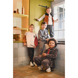 Sturdy corduroy overhemd anthracite 119
