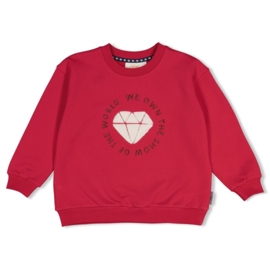 Jubel sweater cerise 119