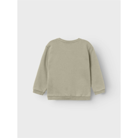 Lil' Atelier kids sweater nalf moss gray 391