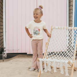 Your wishes flared legging mini check 234