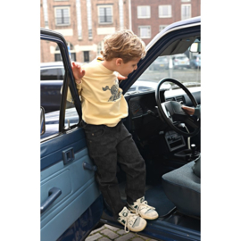 Sturdy jeans check grey denim 107