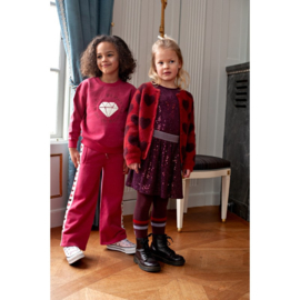 Jubel glitter shirt bordeaux 123