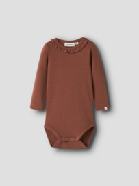 Lil' atelier baby romper layo maple syrup 111