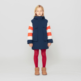 Goasoaky winterjas uni navy streep