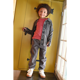 Sturdy corduroy overhemd anthracite 119