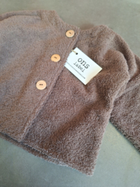 BADSTOF VESTJE - DUSTY BROWN