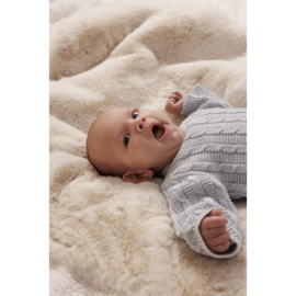 Feetje gebreide trui blue melange 130