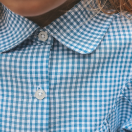 Your wishes blouse vichy blue 242