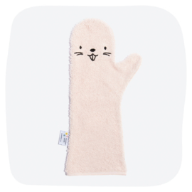 Shower Glove Pink Beaver