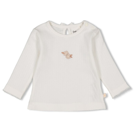 Feetje flower field shirt off white 35