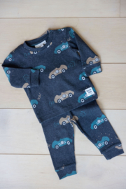 Feetje pyjama ricky racer antraciet