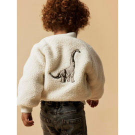 Lil' Atelier teddy bomber met dino print 81