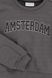 Looxs grey glitter sweater amsterdam 136