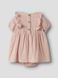 Lil' Atelier baby jurkje dembe peach whip 23