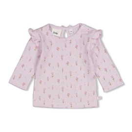 Feetje shirt flower lilac 01