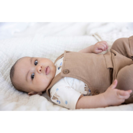 Feetje tuinbroekje siesta camel 10