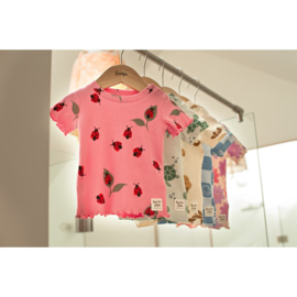 Feetje pyjama lilly ladybug roze