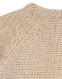 Lodger wollen gebreid vestje beige 22