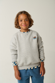 Tumble n dry sweater durham light grey melange 100