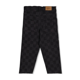 Sturdy jeans check grey denim 107