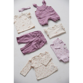 Feetje broek flower ranch violet 02