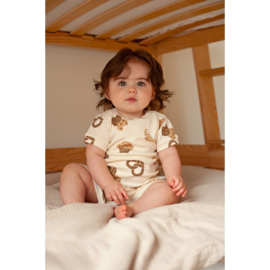 Feetje pyjama cosy crumbs off white
