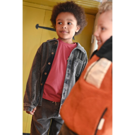 Sturdy corduroy overhemd anthracite 119