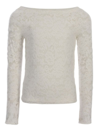 Looxs 10sixteen kanten longsleeve blanc 13