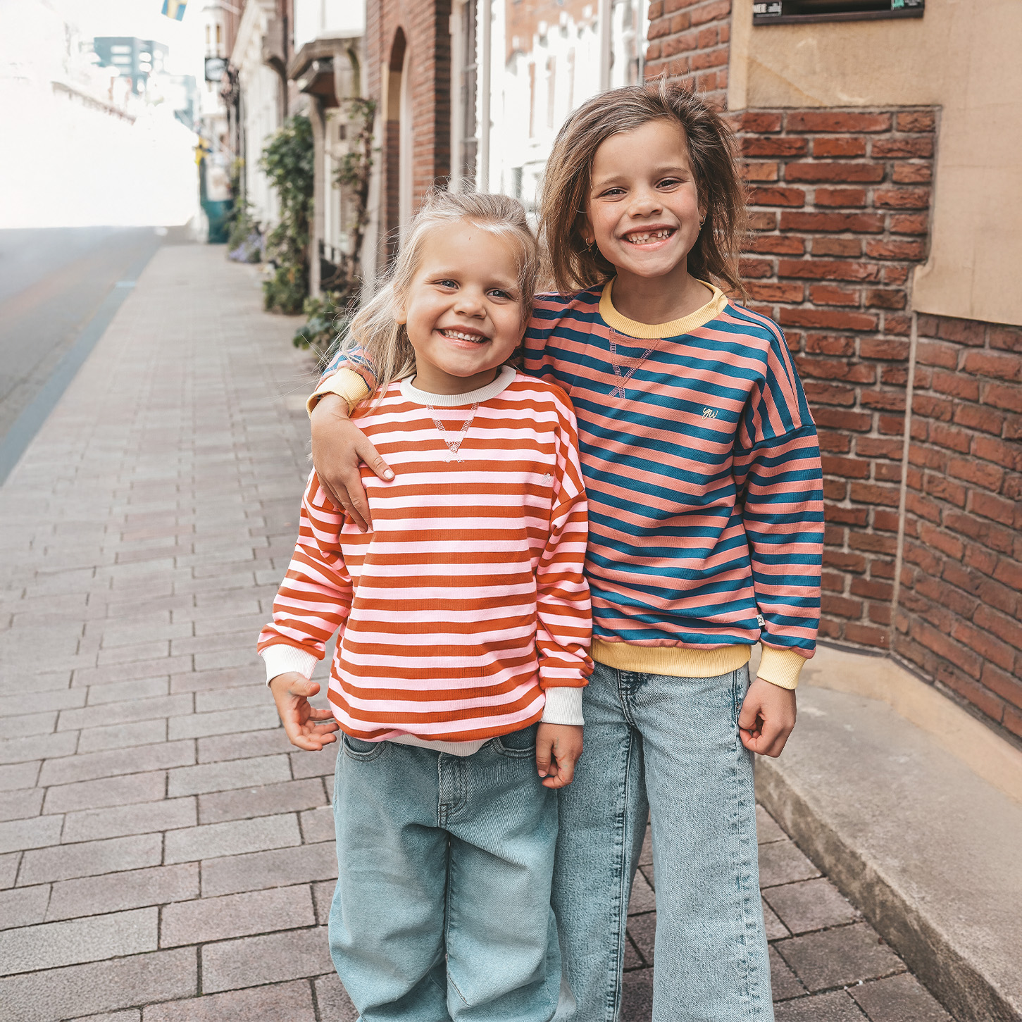 Your wishes mommy & me stripe sweater navy 47