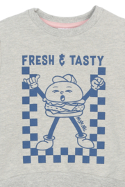 The new mini sweater samy grey melange 160