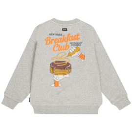 Tumble n dry sweater durham light grey melange 100