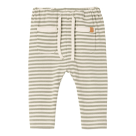 Lil' atelier baby broekje geo moss grey 08