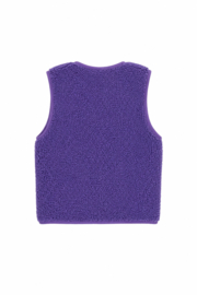 The new chapter gilet teddy purple 105